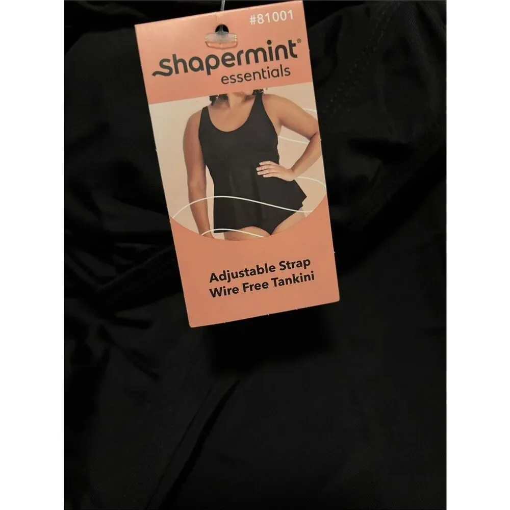 Shapermint Adjustable Strap Wire Free Tankini